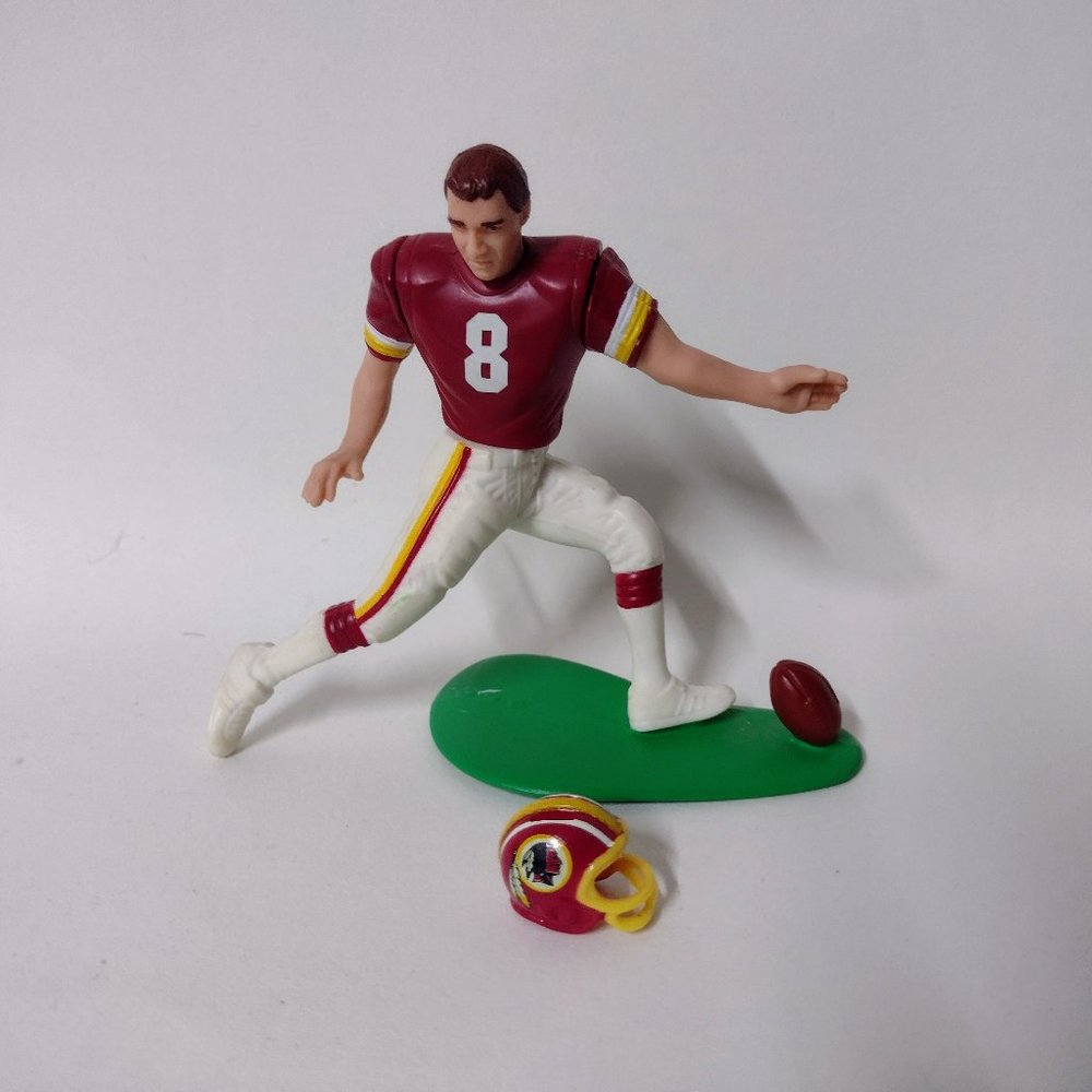 1993 Chip Lohmiller Washington Redskins Kenner Starting Lineup open NFL figure